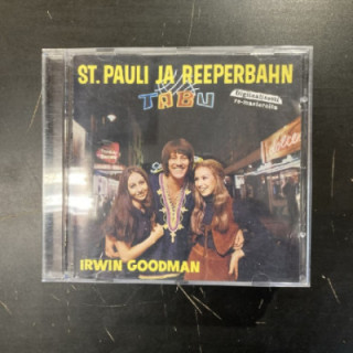 Irwin Goodman - St.Pauli ja Reeperbahn (remastered) CD (VG+/VG+) -pop rock-