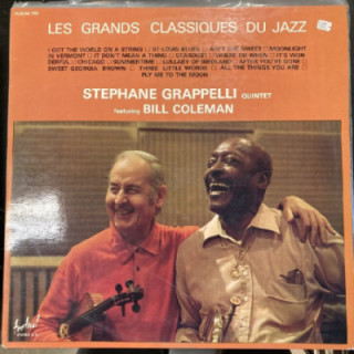Stephane Grappelli Quintet Featuring Bill Coleman - Les Grands Classiques Du Jazz 2LP (VG+/VG+) -jazz-