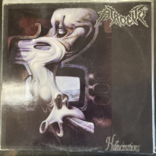 Atrocity - Hallucinations (GER/1990) LP (VG+-M-/VG+) -death metal-