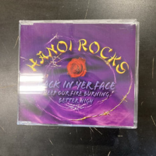 Hanoi Rocks - Back In Yer Face CDS (M-/M-) -glam rock-