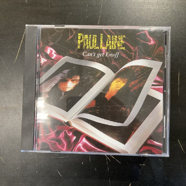Paul Laine - Can't Get Enuff CD (M-/M-) -hard rock-