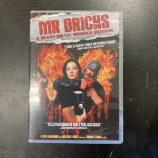 Mr Bricks - A Heavy Metal Murder Musical DVD (VG+/M-) -kauhu-