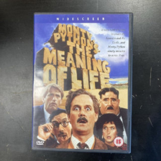 Monty Python - Elämän tarkoitus DVD (VG/M-) -komedia-