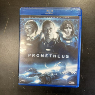 Prometheus Blu-ray+DVD (M-/M-) -seikkailu/sci-fi-
