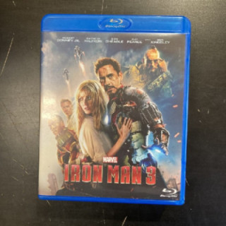 Iron Man 3 Blu-ray (M-/M-) -toiminta-
