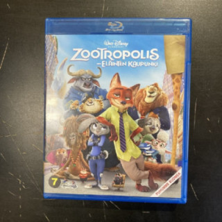 Zootropolis - eläinten kaupunki Blu-ray (M-/M-) -animaatio-