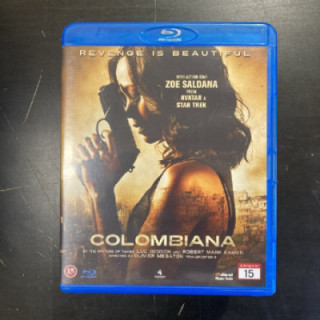 Colombiana Blu-ray (M-/M-) -toiminta/draama-