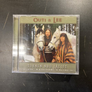 Outi & Lee - Tunnen nuo jäljet CD (VG+/M-) -gospel-