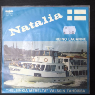 Reino Lauanne - Natalia / Valssi-idylli 7'' (VG+/VG+) -iskelmä-
