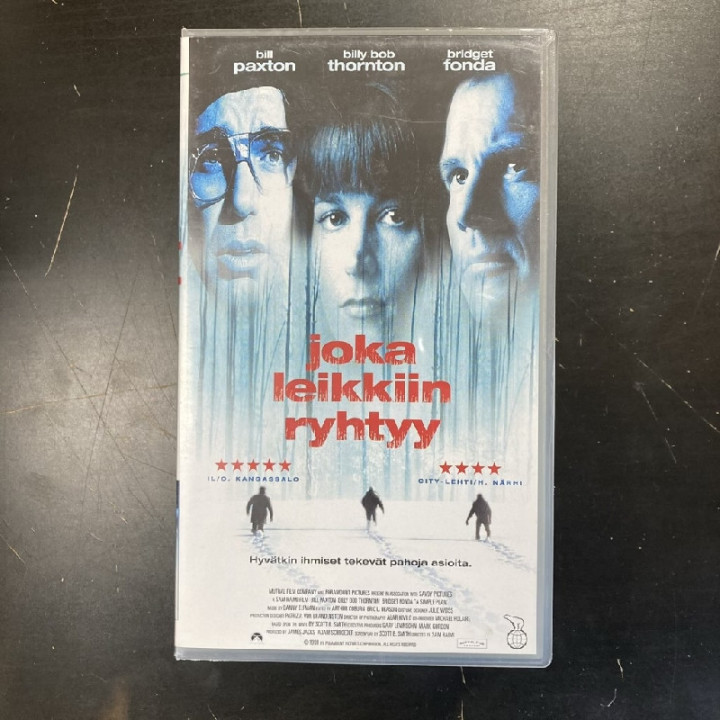 Joka leikkiin ryhtyy VHS (VG+/M-) -jännitys-