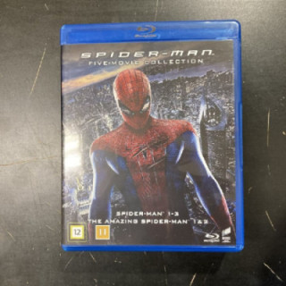 Spider-Man Five-Movie Collection Blu-ray (M-/M-) -toiminta/sci-fi-