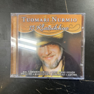 Tuomari Nurmio - 15 klassikkoa CD (M-/VG+) -pop rock-