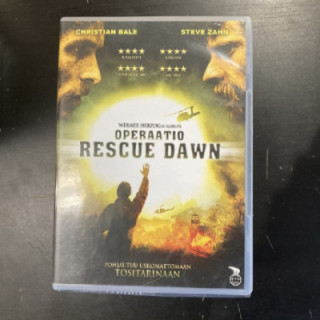 Operaatio Rescue Dawn DVD (VG/M-) -seikkailu/draama-