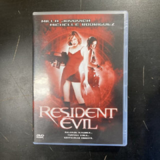 Resident Evil DVD (VG+/M-) -toiminta/sci-fi-