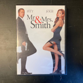 Mr. & Mrs. Smith DVD (VG+/M-) -toiminta/komedia-