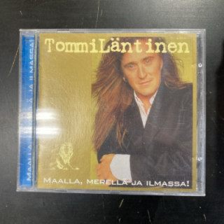 Tommi Läntinen - Maalla, merellä ja ilmassa CD (VG+/VG+) -pop rock-