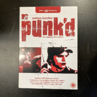 Punk'd - Kausi 1 2DVD (VG+/M-) -tv-sarja-