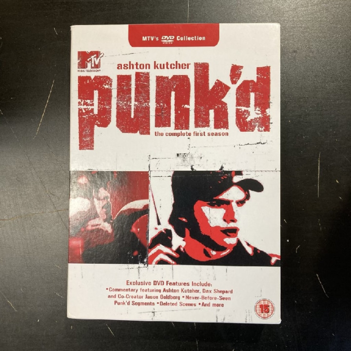 Punk'd - Kausi 1 2DVD (VG+/M-) -tv-sarja-