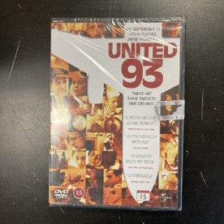 United 93 DVD (avaamaton) -toiminta/draama-
