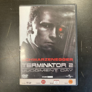 Terminator 2 - tuomion päivä DVD (VG+/M-) -toiminta/sci-fi-