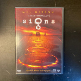 Signs DVD (VG+/M-) -jännitys/sci-fi-