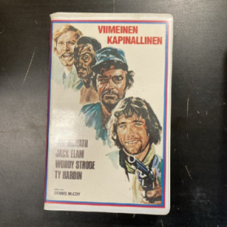 Viimeinen kapinallinen VHS (VG+/M-) -western-