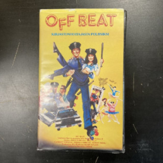 Off Beat - kirjastonhoitajasta poliisiksi VHS (VG+/VG+) -komedia-