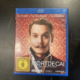 Mortdecai Blu-ray (M-/M-) -toiminta/komedia- (ei suomenkielistä tekstitystä)
