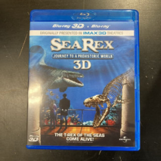 Sea Rex 3D - Journey To A Prehistoric World Blu-ray 3D+Blu-ray (M-/M-) -dokumentti- (ei suomenkielistä tekstitystä)
