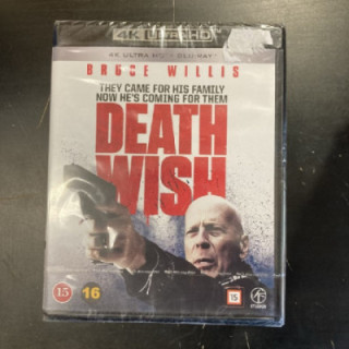 Death Wish 4K Ultra HD+Blu-ray (avaamaton) -toiminta-