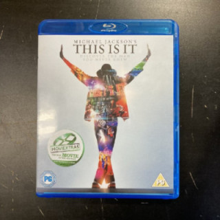 Michael Jackson's This Is It Blu-ray (M-/M-) -dokumentti-