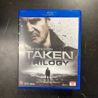 Taken Trilogy Blu-ray (M-/M-) -toiminta-