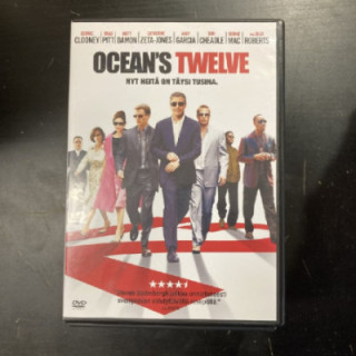Ocean's Twelve DVD (VG+/M-) -toiminta/komedia-