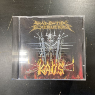 Sadistik Exekution - K.A.O.S. CD (VG+/M-) -death metal/black metal-