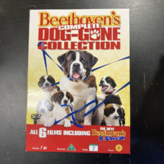Beethoven's Complete Dog-Gone Collection 1-6 6DVD (M-/M-) -komedia-