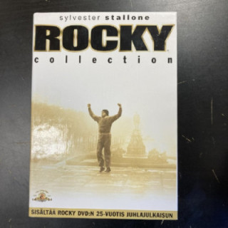 Rocky Collection 1-5 5DVD (VG+-M-/M-) -draama-