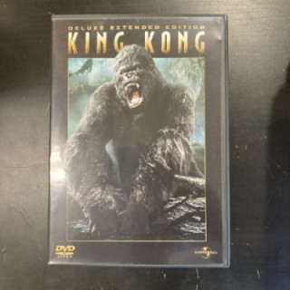 King Kong (2005) (deluxe extended edition) 3DVD (VG+-M-/M-) -seikkailu-