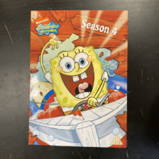 SpongeBob SquarePants - Season 4 3DVD (M-/M-) -tv-sarja- (ei suomenkielistä tekstitystä)