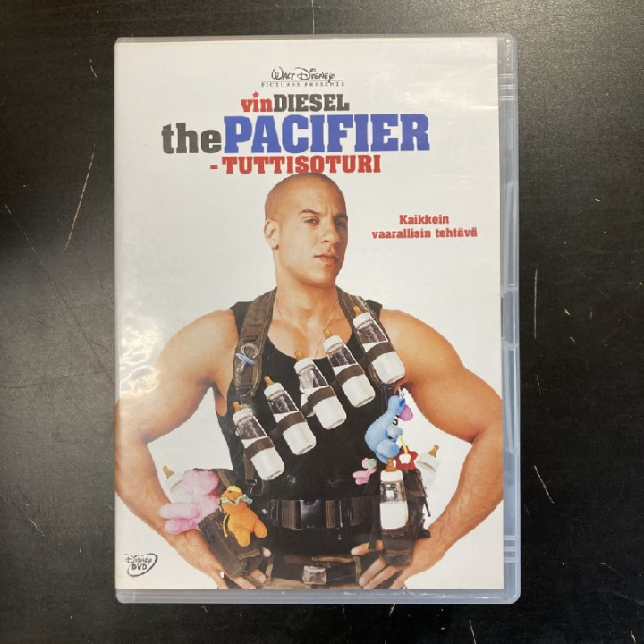 Pacifier - tuttisoturi DVD (VG/M-) -toiminta/komedia-