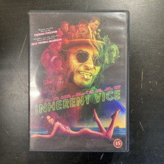 Inherent Vice DVD (VG/M-) -komedia/draama-