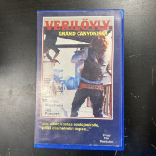 Verilöyly Grand Canyonissa VHS (VG+/VG+) -western-