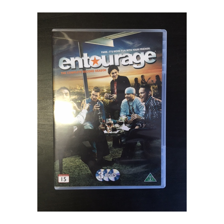 Entourage - Kausi 2 3DVD (M-/M-) -tv-sarja-