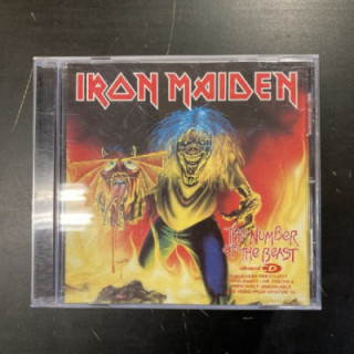 Iron Maiden - The Number Of The Beast CDS (M-/M-) -heavy metal-