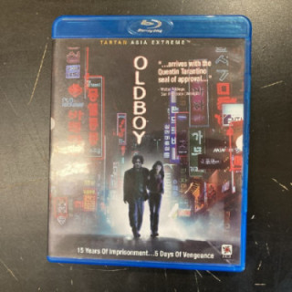 Oldboy (2003) Blu-ray (VG+-M-/M-) -toiminta/draama- (Region A/ei suomenkielistä tekstitystä/englanninkielinen tekstitys)