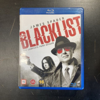 Blacklist - Kausi 3 Blu-ray (M-/M-) -tv-sarja-