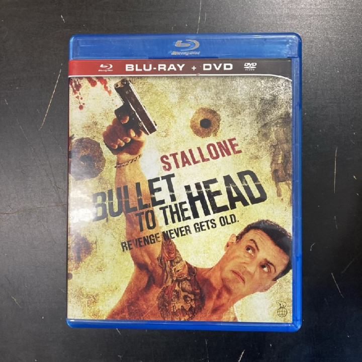 Bullet To The Head Blu-ray+DVD (M-/M-) -toiminta-