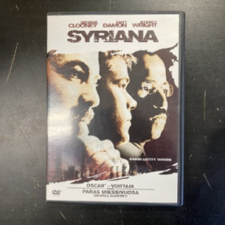 Syriana DVD (VG+/M-) -jännitys-