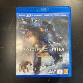 Pacific Rim - hyökkäys maahan Blu-ray 3D+Blu-ray (M-/M-) -toiminta/sci-fi-