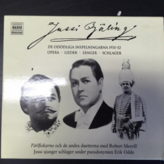 Jussi Björling - De odödliga inspelningarna 1931-52 3CD (M-/VG+-M-) -klassinen-