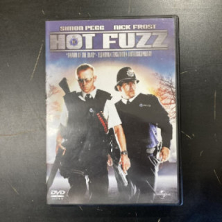 Hot Fuzz DVD (VG+/M-) -toiminta/komedia-